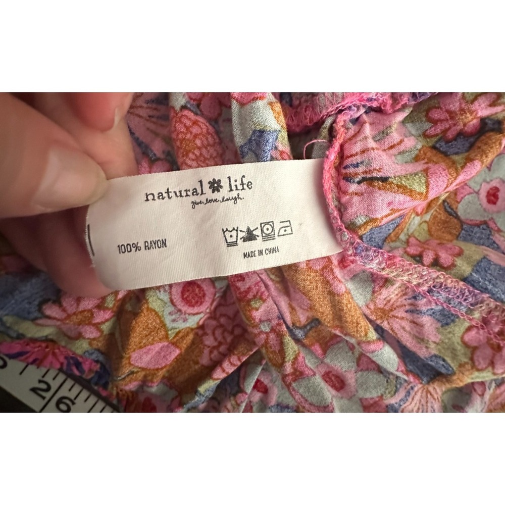 NATURAL LIFE Pink Floral Maxi Dress - Picture 5 of 6